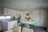 Eethoek keuken Duinbungalow de Riesen Terschelling