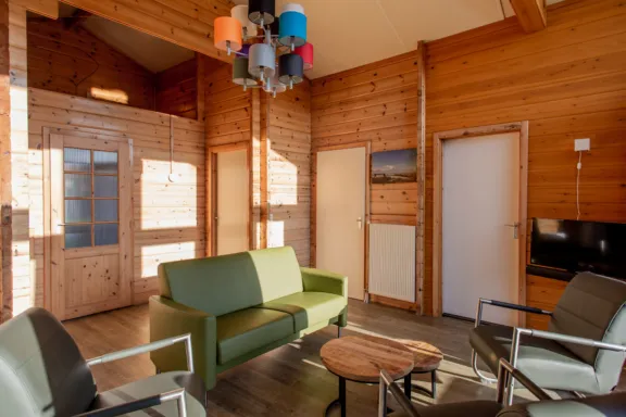 Zitbank Finse bungalow 5 personen de Riesen Terschelling