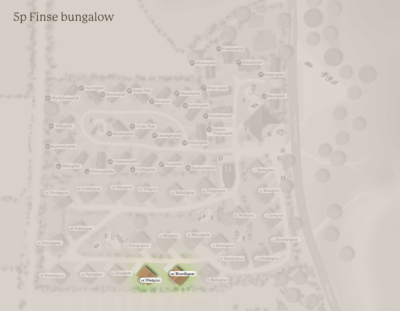 De Riesen plattegrond 5p Finse bungalow